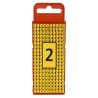 Marcador WIC1, 0,5-1,5Mm² 3x5mm Pa66, N°2 Ama (Plancha x200) WIC1 2 AM Hellermann Tyton