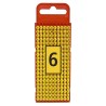 Marcador WIC1, 0,5-1,5Mm² 3x5mm Pa66, N°6 Ama (Plancha x200) WIC1 6 AM Hellermann Tyton