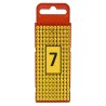 Marcador WIC1, 0,5-1,5Mm² 3x5mm Pa66, N°7 Ama (Plancha x200) WIC1 7 AM Hellermann Tyton