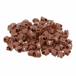 Marcador MHG Millenium, 1,5-10mm² 3,6mm PVC, N°1 Mar (x100) MHG3/7 1 MA Hellermann Tyton