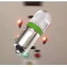 Lampara de Señaliz. T10x28 BA9s 220V Led Verde LAMBA9-220