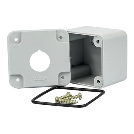 Caja Estanca 1 Perf. D22 Gris, 65x65x55 -A1X Aea