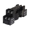Zocalo 8 Pines Planos, P/Riel Din 35, Neg, P/Ry2S SY2S-05B Idec