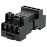Zocalo 14 Pines Planos, P/Riel Din 35, Borne Protegido, Neg, P/Ry4S, Ru4S, Gt5Y SY4S-05C Idec