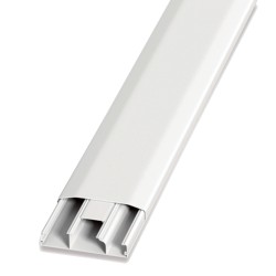 Tira Cablecanal Megacanal 95x22mm C/Sep. Interno Y Tapa Parcial x2Mt MC 95x22 2 Hellermann Tyton