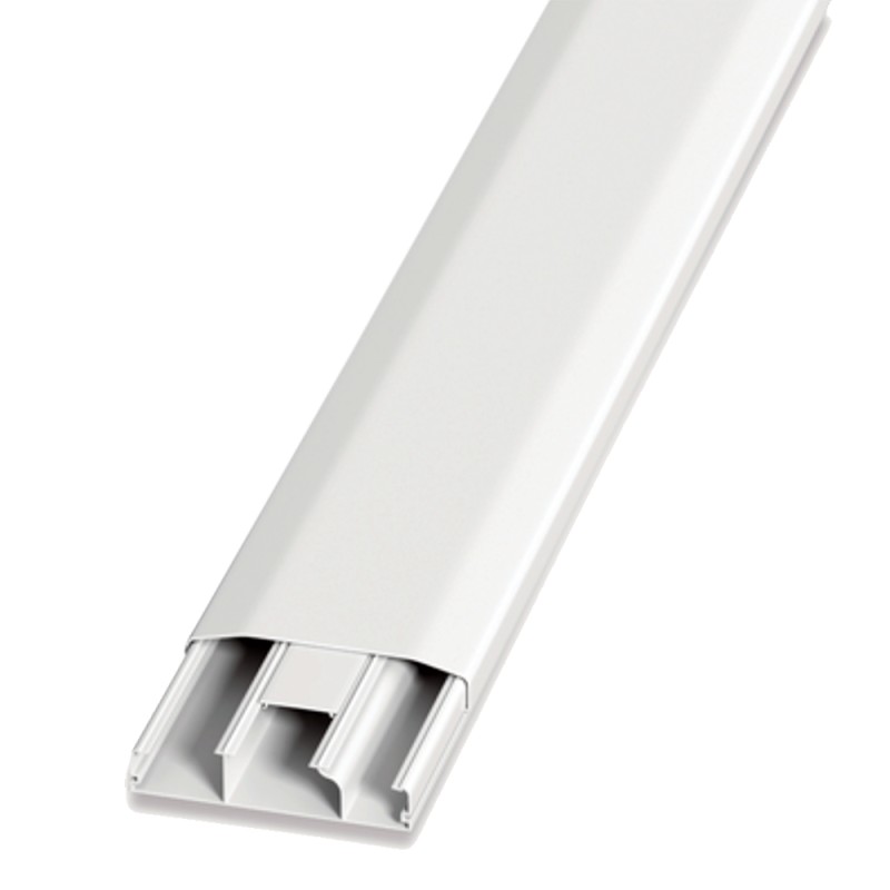 Tira Cablecanal Megacanal 95x22mm C/Sep. Interno Y Tapa Parcial x2Mt MC 95x22 2 Hellermann Tyton