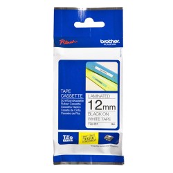 Cinta Laminada TZe231 Neg/Bla. 12mm Brother