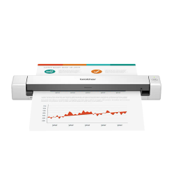 Escaner Portátil de Documentos A4 Color DS-640, USB Brother