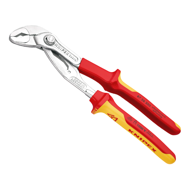 Pinza Pico De Loro Cobra 87 26 250 Ajuste Rapido 250mm 1000V Knipex