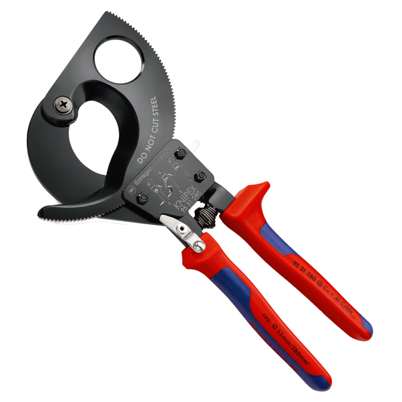 Cortacable Criquet 95 31 280 280mm, Ø52 / 380mm² Knipex Cortacable Criquet 95 31 280 280mm, Ø52 / 380mm² Knipex