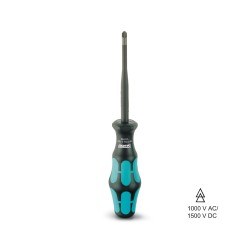 Destornillador Aislado 1000V, Pozidriv PZ/S2 SF-PZSL 2-100 S-VDE Phoenix Contact