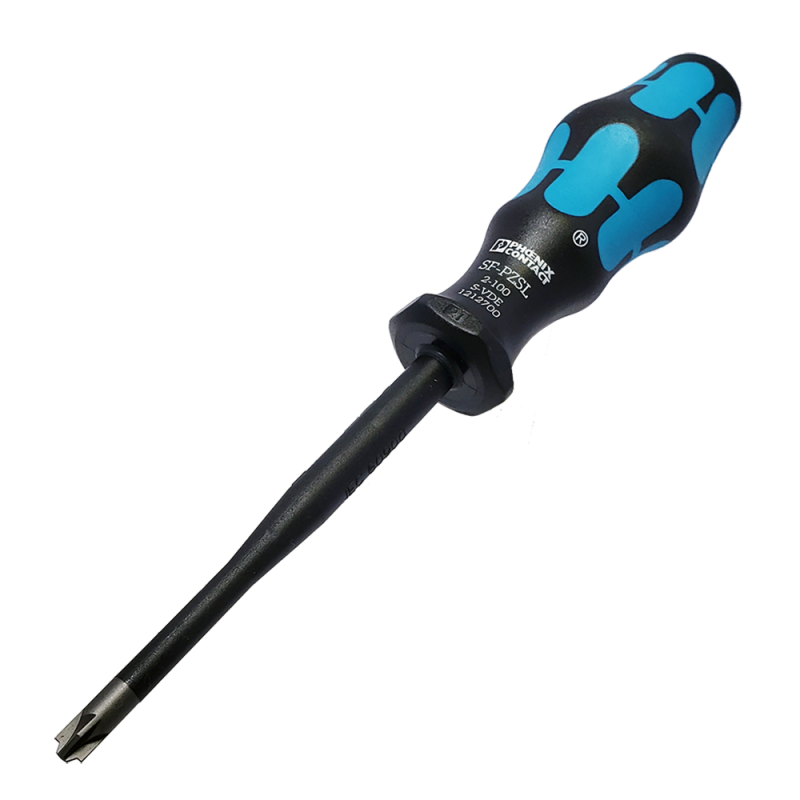 Destornillador Aislado SF-PZSL 2-100 S-VDE 1000V Pozidriv PZ/S2 Phoenix Contact Destornillador Aislado SF-PZSL 2-100 S-VDE 1000V Pozidriv PZ/S2 Phoenix Contact