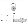 Destornillador Aislado SF-PZSL 2-100 S-VDE 1000V Pozidriv PZ/S2 Phoenix Contact